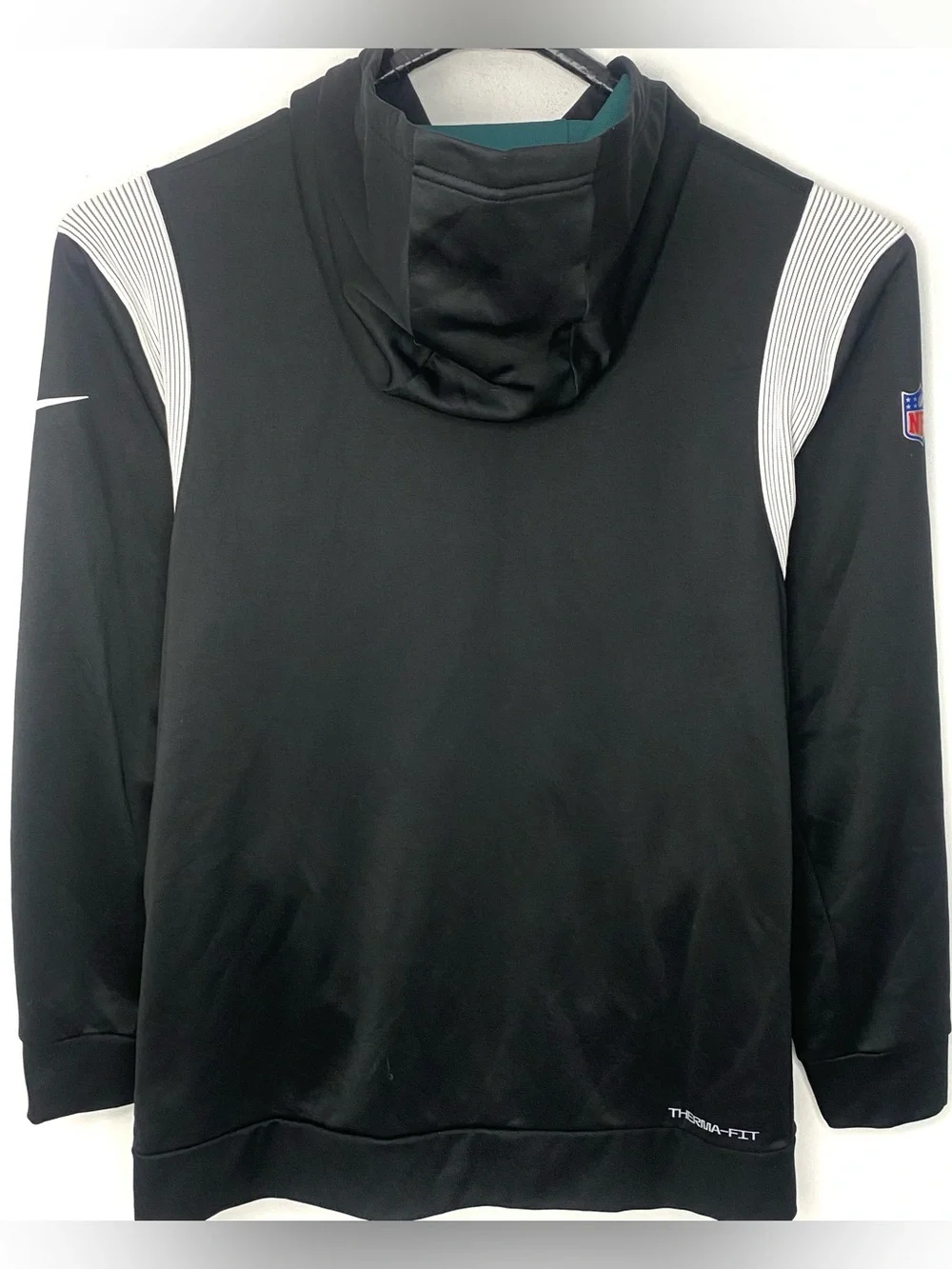 Nike Philadelphia Eagles On Field Therma-Fit Black Performance Hoodie Sweatshirt
